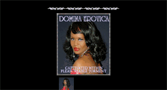Desktop Screenshot of dominaerotica.com