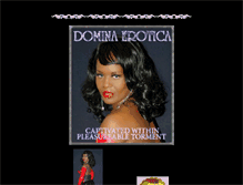 Tablet Screenshot of dominaerotica.com